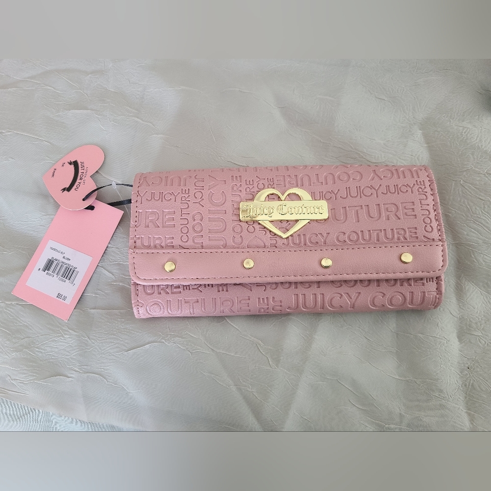 Juicy Couture Pink Wallet NWT